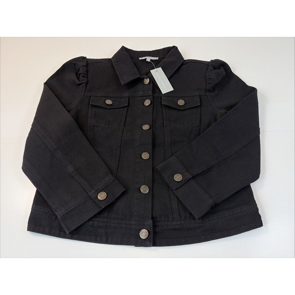 Lemon Tart Black Jacket Women’s Denim Size Small